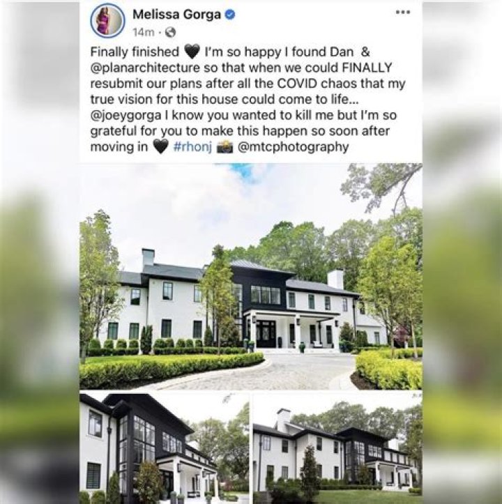 RHONJ Melissa Gorga Shows Off New Home Construction