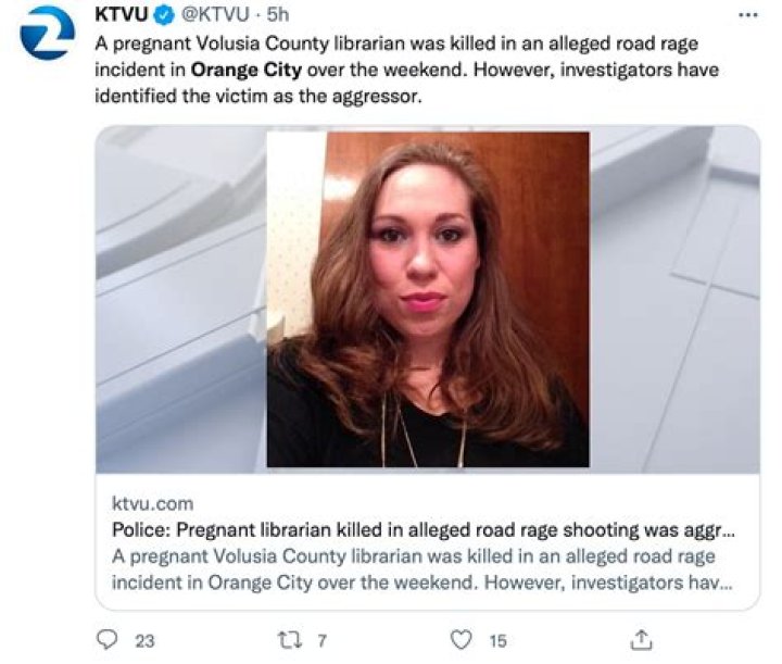 Road Rage Shooting: Who Was Sara Nicole Morales? Pregnant Florida Librarian Shot To Death - Fact Check