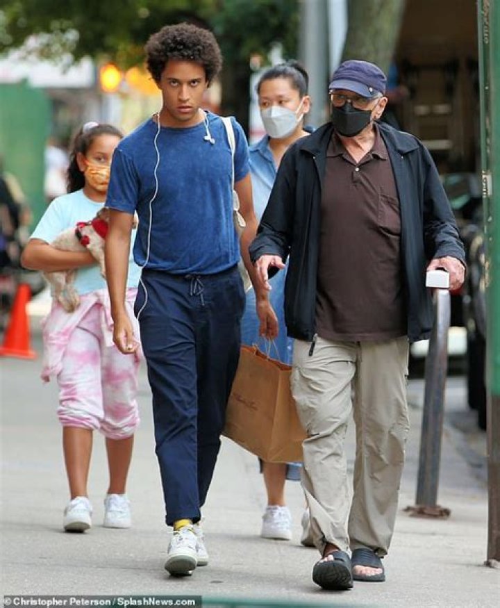 Robert De Niro, 78, cuts a low-key figure