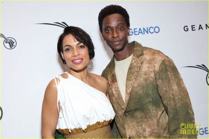 Rosario Dawson & New Boyfriend Nnamdi Okafor Couple Up at GEANCO Foundation Gala