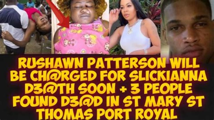 Rushawn Patterson Charged With Influencer Slickianna's Murder