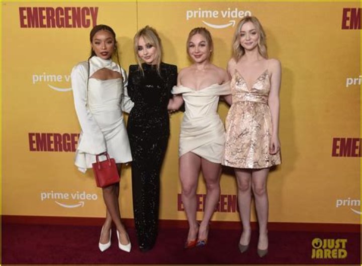 Sabrina Carpenter Reunites With Danielle Fishel at ‘Emergency’ Premiere in LA