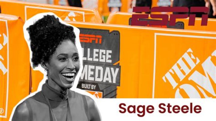 Sage Steele sues ESPN for violating her free speech with retaliation