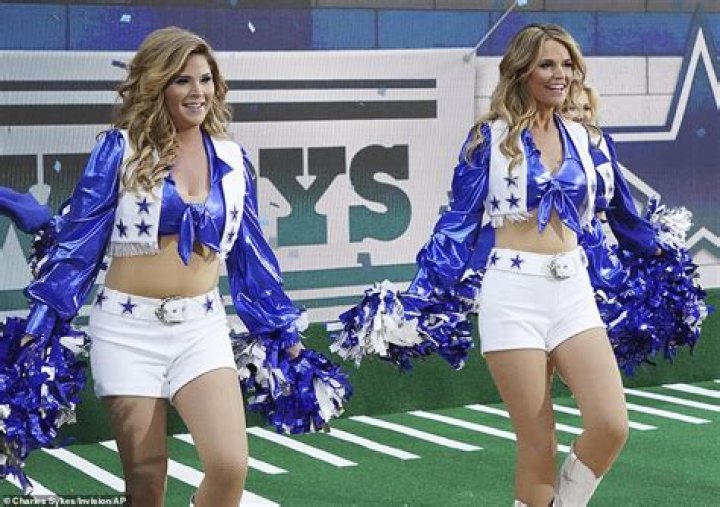 Savannah Guthrie and Jenna Bush Hager dress up as CHEERLEADERS for Halloween