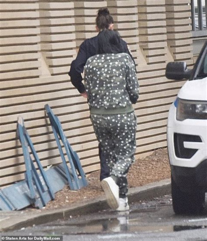 Scene where Mob Wives star Renee Graziano 'flipped her car while high on Adderall' in Staten Island