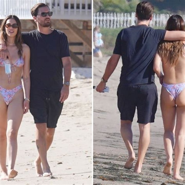 Scott Disick shares photo of Amelia Hamlin in her bra and thong