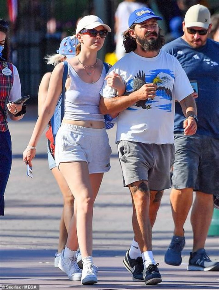 Shia LaBeouf steps out with 'pregnant' Mia Goth who appears to wear a wedding ring