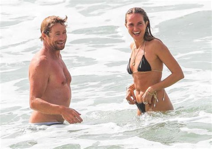 Simon Baker's ex Laura May Gibbs poses up a storm in a bikini