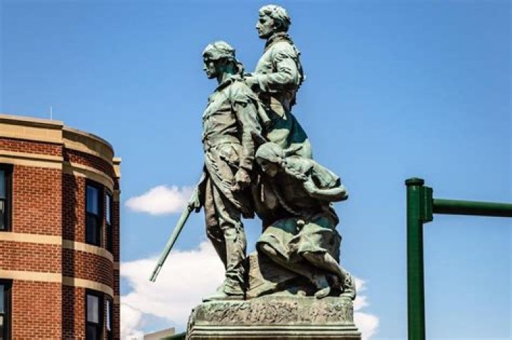 Statue of Lewis & Clark and Sacagawea toppled in Charlottesville