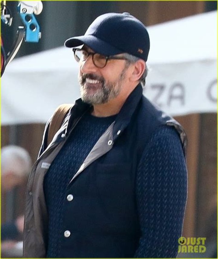 Steve Carell Spends the Day Filming 'The Morning Show' Season Two