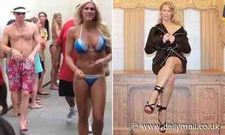 Stripper who claims Prince Harry gave her his pants during night in Las Vegas is auctioning them off