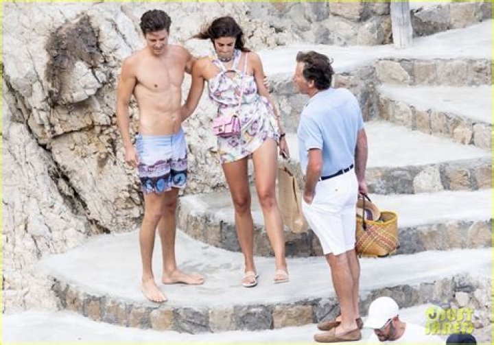 Taylor Hill Relaxes in Italy with Shirtless Fiance Daniel Fryer