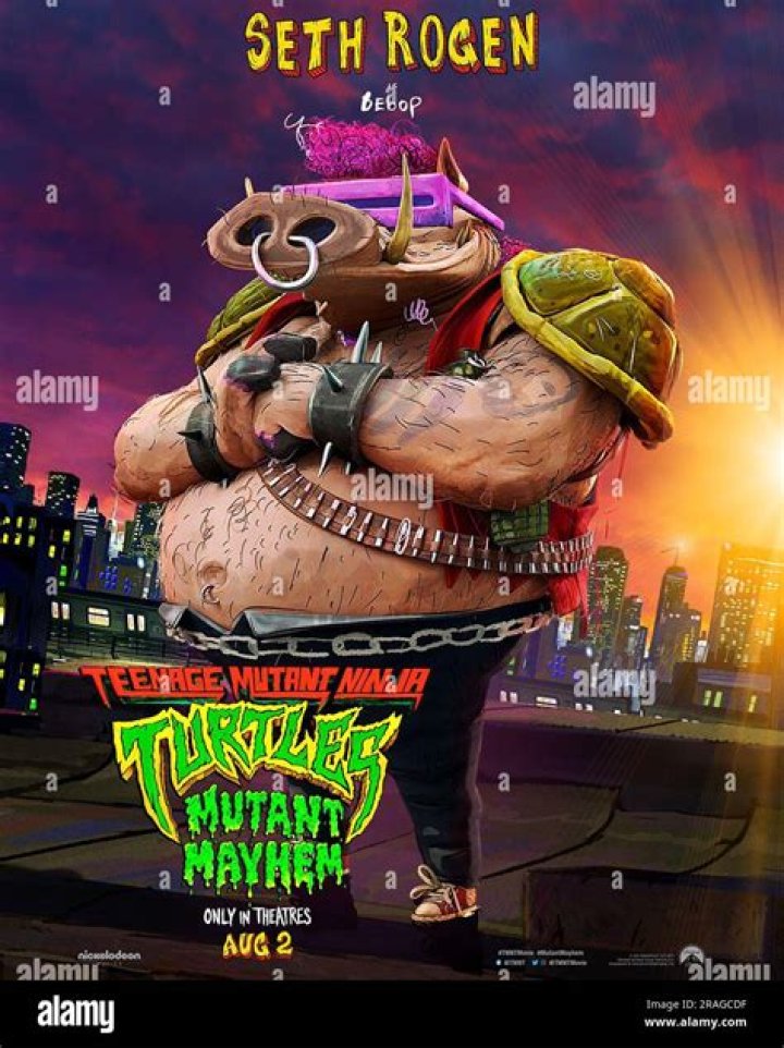 Teenage Mutant Ninja Turtles: Mutant Mayhem - Seth Rogen's Bebop Is an "Angry New York Bro"