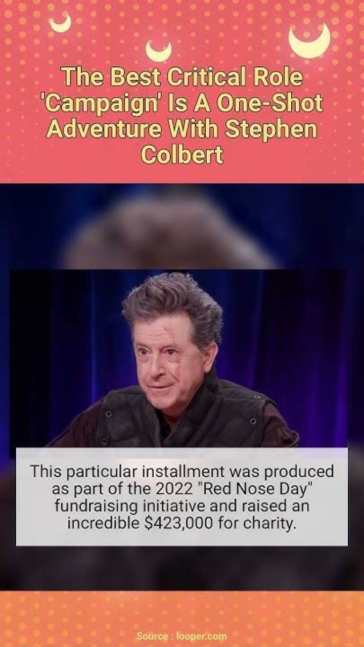 The Best Critical Role 'Campaign' Is A One-Shot Adventure With Stephen Colbert