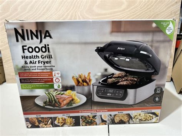 The highly-rated Ninja Foodi Health Grill and Air Fryer is now on sale with £50 off on Amazon