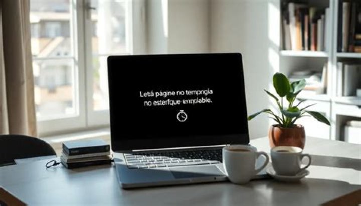 The page is temporarily unavailable