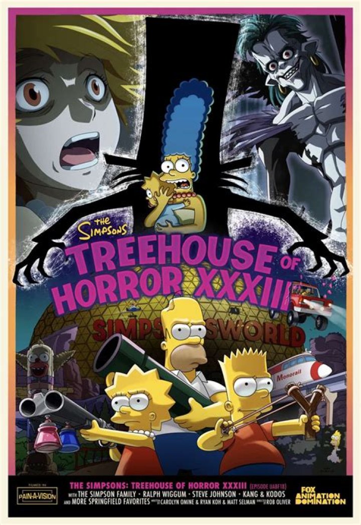 The Simpsons: Treehouse of Horror XXXII Is a Gorey Affair