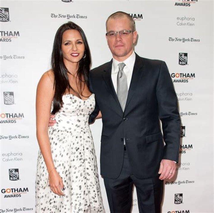 The truth about Matt Damon’s wife- Luciana Barroso