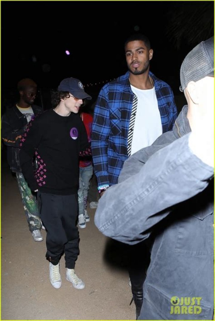 Timothee Chalamet Parties with Friends at Night Two of Coachella 2022