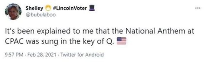 Twitter users mercilessly mock off-key rendition of the national anthem performed at CPAC