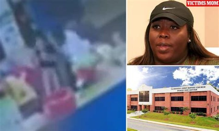 Two church daycare workers are charged after being caught slamming boy, 3, on the ground