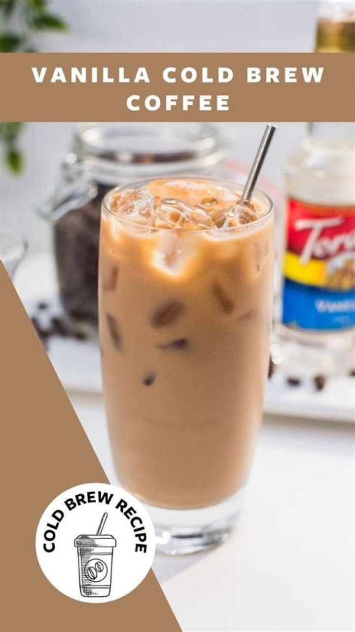 Vanilla Cold Brew Coffee