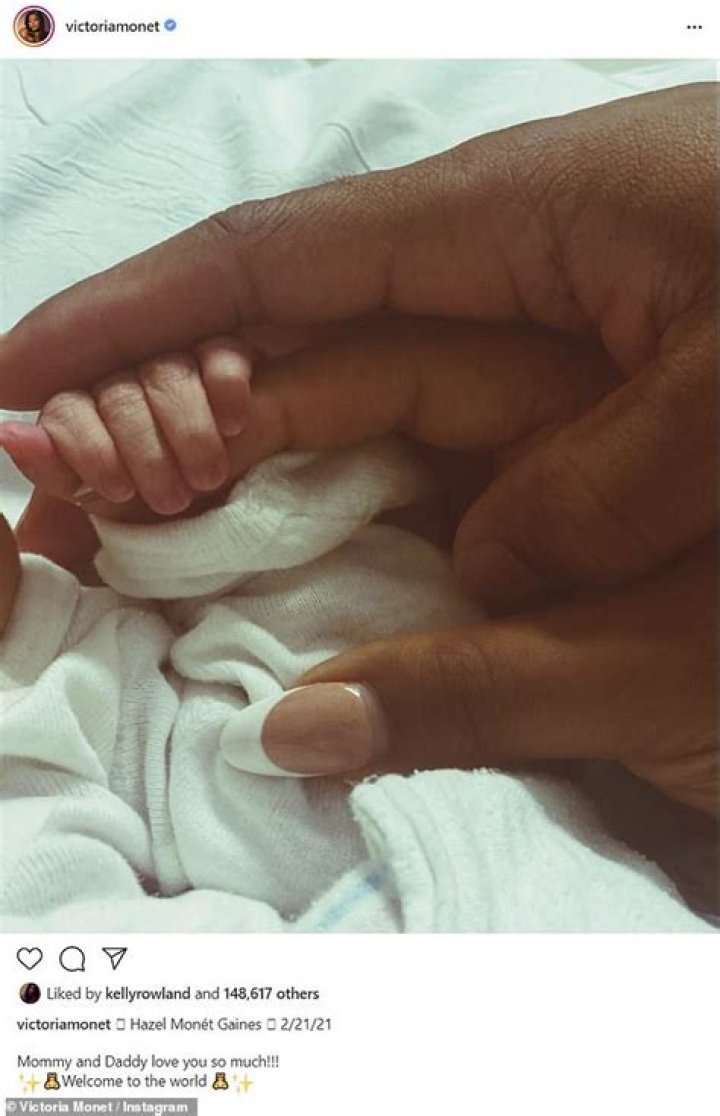Victoria Monet welcomes baby girl Hazel with her partner John Gaines