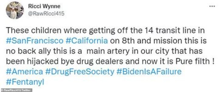 Video shows San Francisco school children navigating through corridor of drug addicts