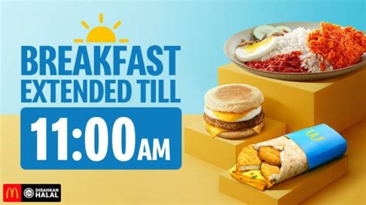 What time does McDonald’s breakfast start and end? Opening hours and menu items