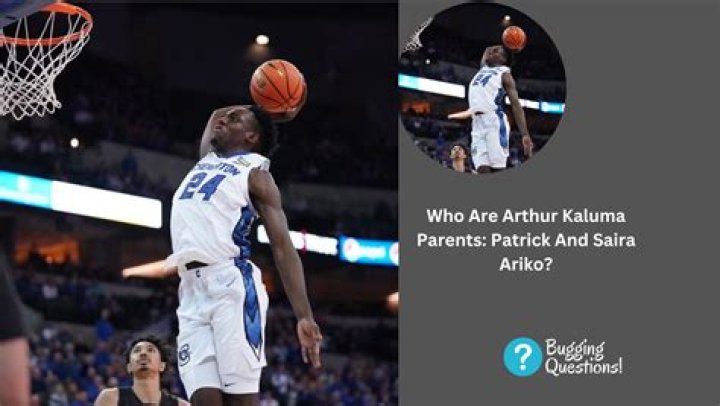 Who Are Arthur Kaluma Parents Patrick And Saira Ariko? Age, Siblings And Wiki