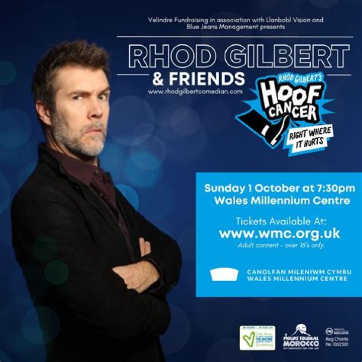 Who is comedian Rhod Gilbert and what is his illness? – The Sun
