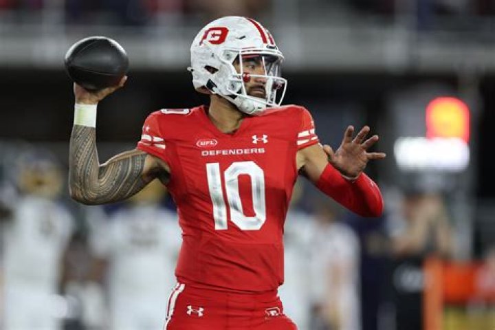 Who is Jordan Ta'amu, the DC Defenders QB in the XFL?