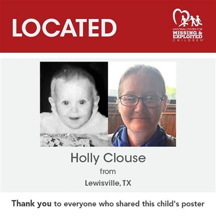 Who Raised Holly Marie Clouse? Missing Baby Found Alive After 41 Years