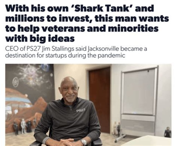 With his own ‘Shark Tank’ and millions to invest, this man wants to help veterans and minorities with big ideas