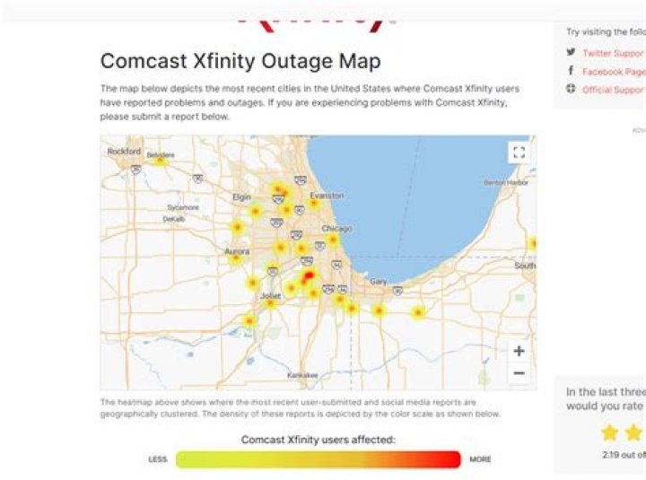 Xfinity outage: Comcast customers report internet outages across Chicago area, country