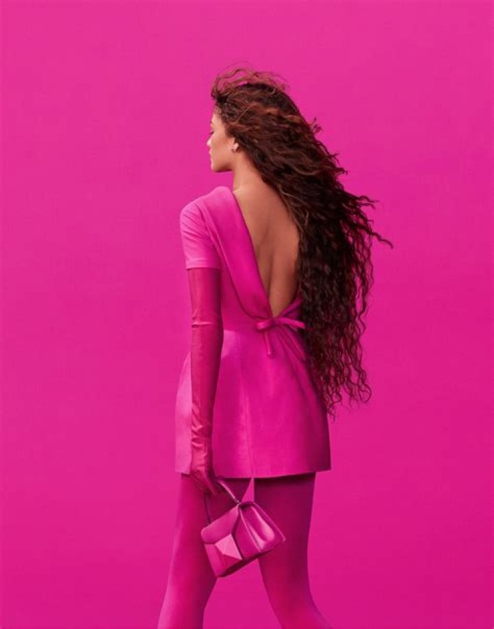 Zendaya Wears Valentino’s Signature Pink for the Brand’s New Campaign!